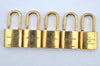 Authentic Louis Vuitton Padlock Gold 10Set LV K8040