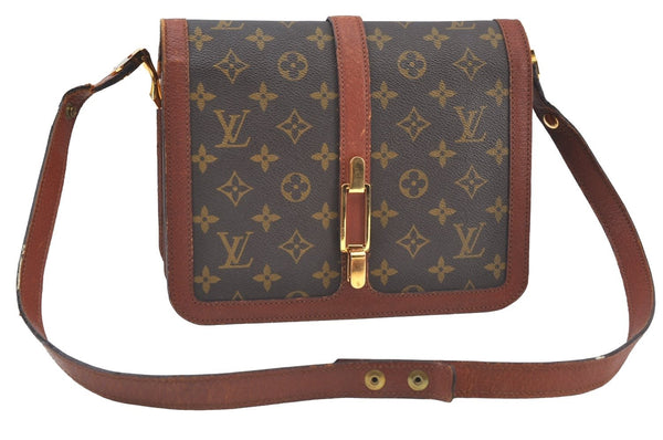 Auth Louis Vuitton Monogram Rond Point Shoulder Cross Bag M51412 LV Junk K8046
