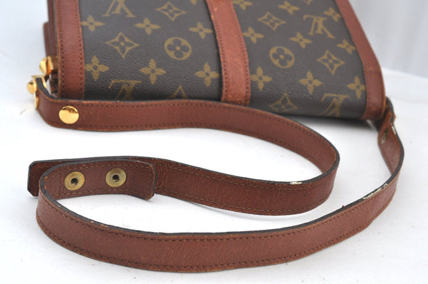 Auth Louis Vuitton Monogram Rond Point Shoulder Cross Bag M51412 LV Junk K8046