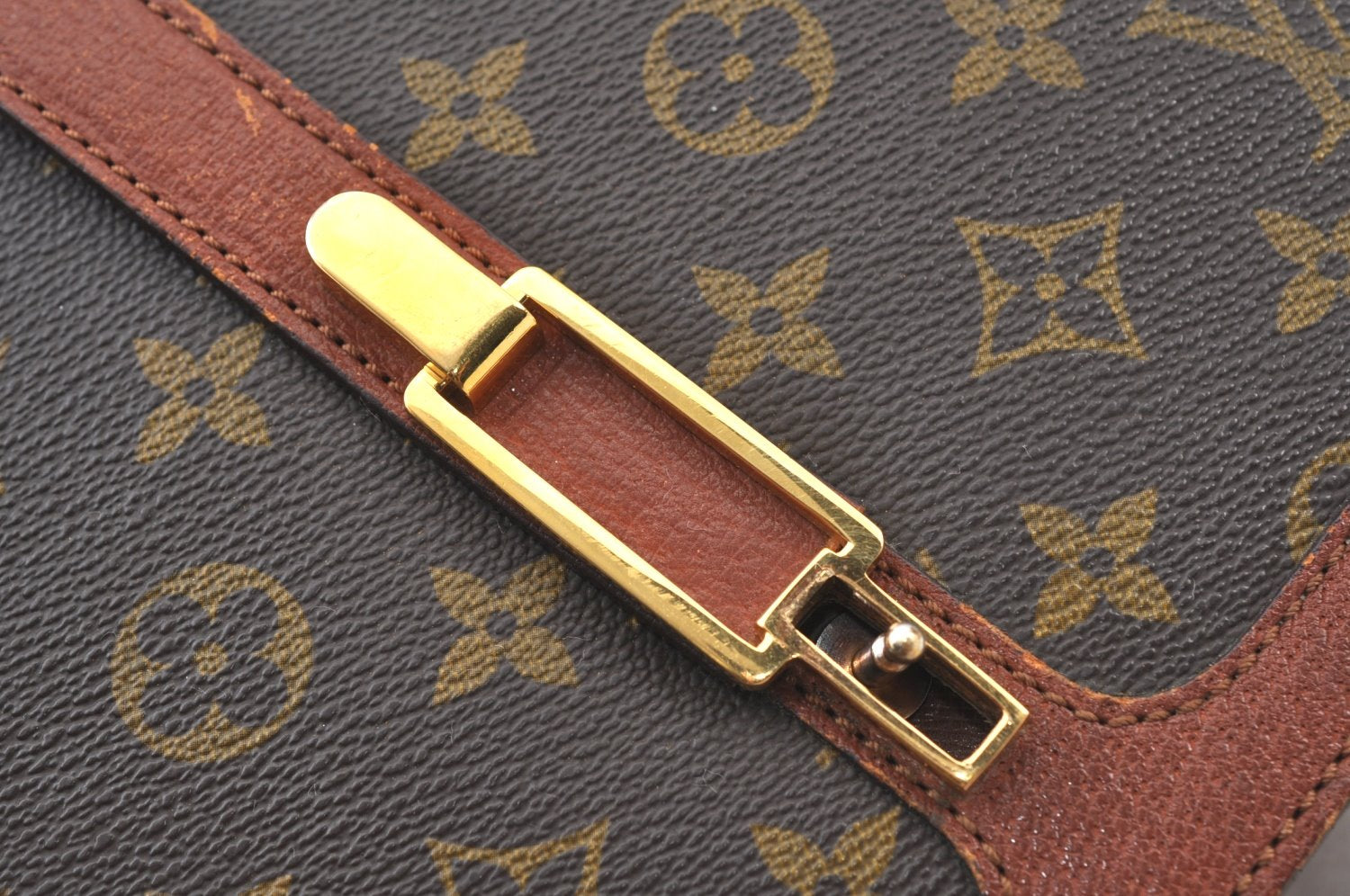 Auth Louis Vuitton Monogram Rond Point Shoulder Cross Bag M51412 LV Junk K8046