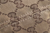 Authentic GUCCI Web Sherry Line Tote Bag GG Canvas Leather 189669 Brown K8051