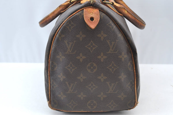 Authentic Louis Vuitton Monogram Speedy 30 Hand Boston Bag Old Model LV K8053