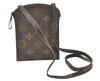 Authentic Louis Vuitton Monogram Pochette Secret Shoulder Bag Old Model K8054