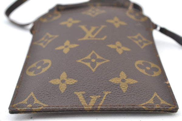 Authentic Louis Vuitton Monogram Pochette Secret Shoulder Bag Old Model K8054