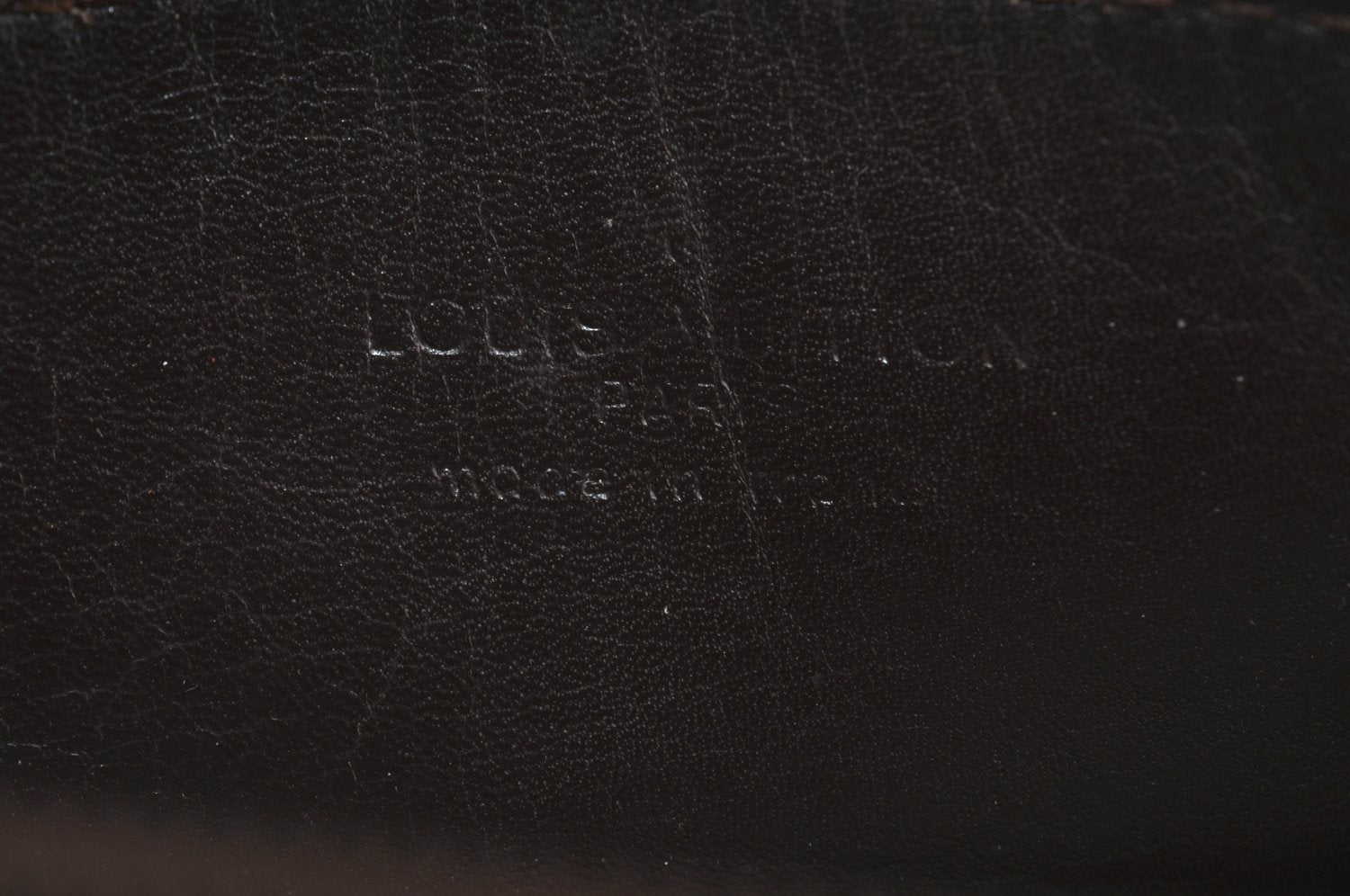 Authentic Louis Vuitton Monogram Pochette Secret Shoulder Bag Old Model K8054