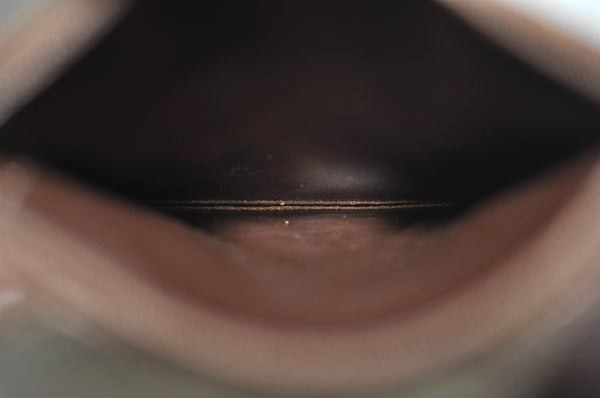 Authentic Louis Vuitton Monogram Pochette Secret Shoulder Bag Old Model K8054