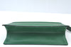 Authentic Louis Vuitton Epi Trousse Crete Clutch Bag Green M48407 LV K8064