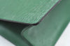 Authentic Louis Vuitton Epi Trousse Crete Clutch Bag Green M48407 LV K8064
