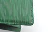 Authentic Louis Vuitton Epi Trousse Crete Clutch Bag Green M48407 LV K8064