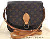 Authentic Louis Vuitton Monogram Saint Cloud GM M51242 Shoulder Cross Bag K8080