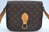 Authentic Louis Vuitton Monogram Saint Cloud GM M51242 Shoulder Cross Bag K8080