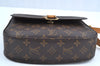Authentic Louis Vuitton Monogram Saint Cloud GM M51242 Shoulder Cross Bag K8080