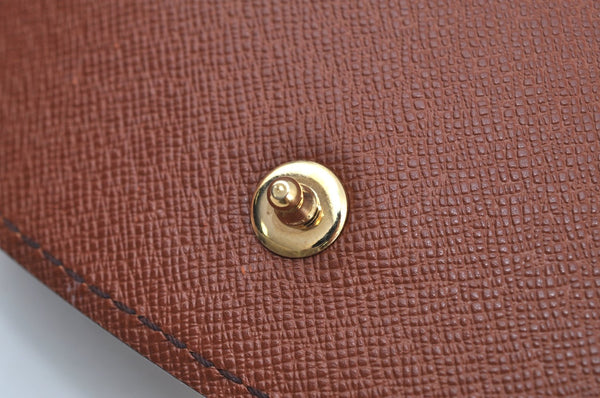 Authentic Louis Vuitton Monogram Saint Cloud GM M51242 Shoulder Cross Bag K8080