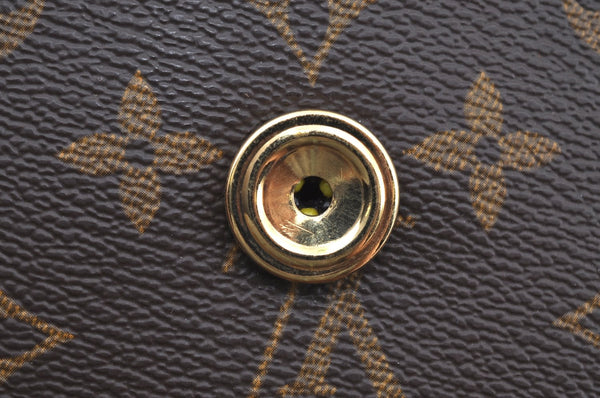 Authentic Louis Vuitton Monogram Saint Cloud GM M51242 Shoulder Cross Bag K8080