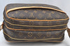 Authentic Louis Vuitton Monogram Reporter PM Shoulder Cross Bag M45254 LV K8104