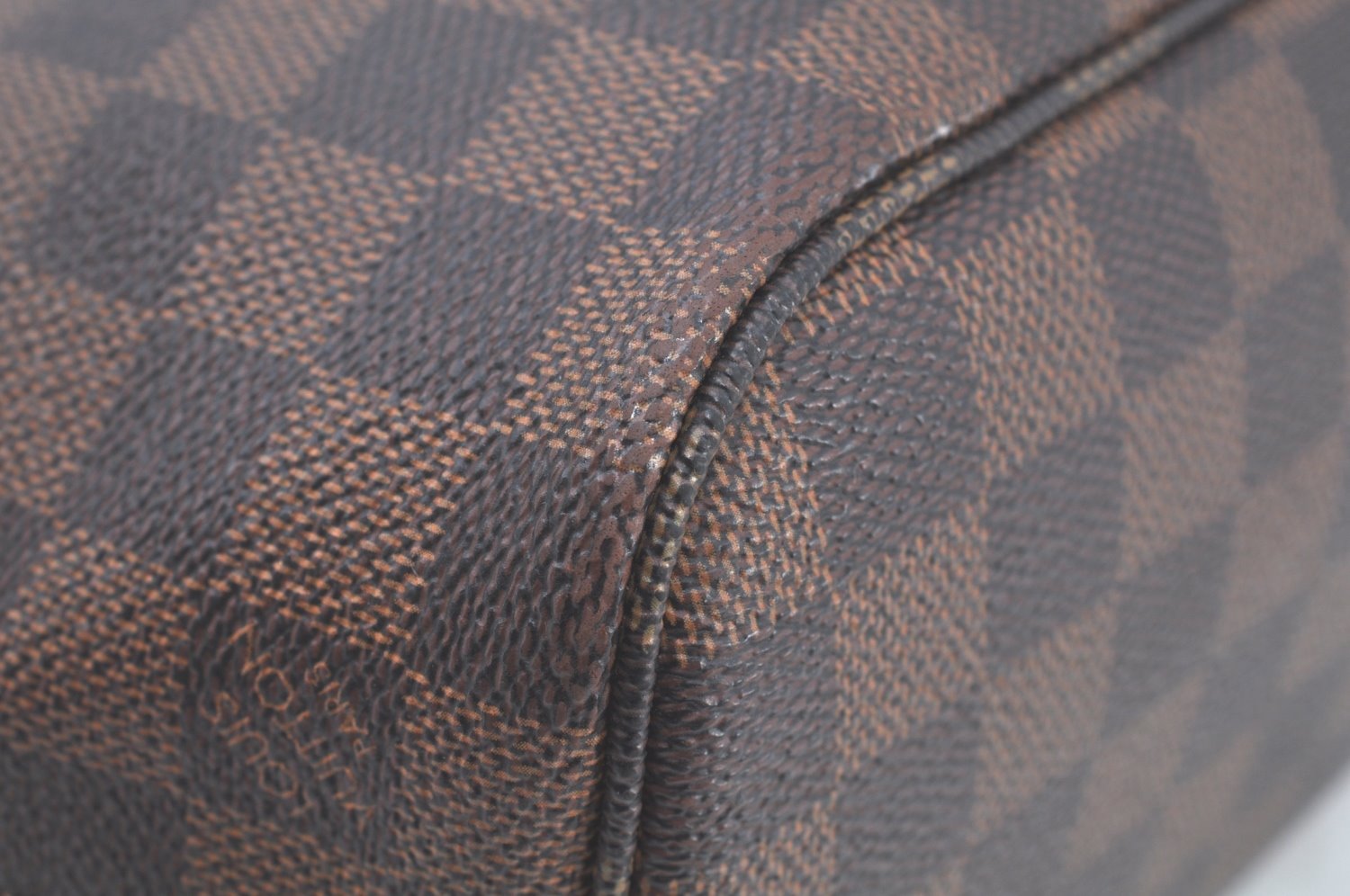 Authentic Louis Vuitton Damier Neverfull PM Shoulder Tote Bag N51109 LV K8121