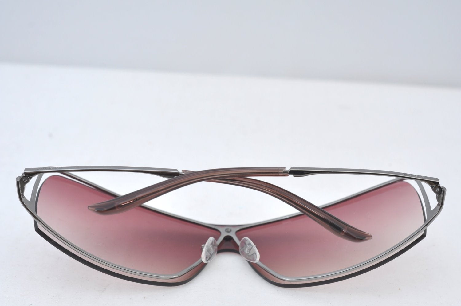 Authentic GUCCI Vintage Sunglasses GG 1709/S Titanium Brown K8132