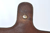 Authentic GUCCI Micro GG Canvas Leather Shoulder Cross Body Bag Brown K8155