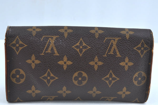 Authentic Louis Vuitton Monogram Pochette Twin PM Shoulder Bag M51854 LV K8157