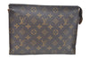 Auth Louis Vuitton Monogram Poche Toilette 26 Pouch Old Model LV Junk K8161
