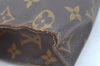 Auth Louis Vuitton Monogram Poche Toilette 26 Pouch Old Model LV Junk K8161