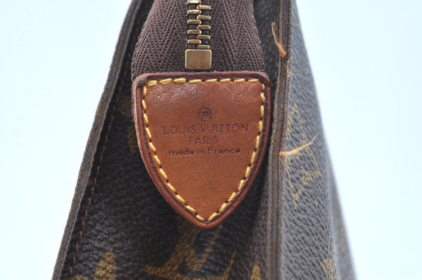 Auth Louis Vuitton Monogram Poche Toilette 26 Pouch Old Model LV Junk K8161