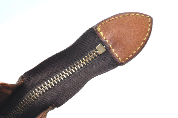 Auth Louis Vuitton Monogram Poche Toilette 26 Pouch Old Model LV Junk K8161