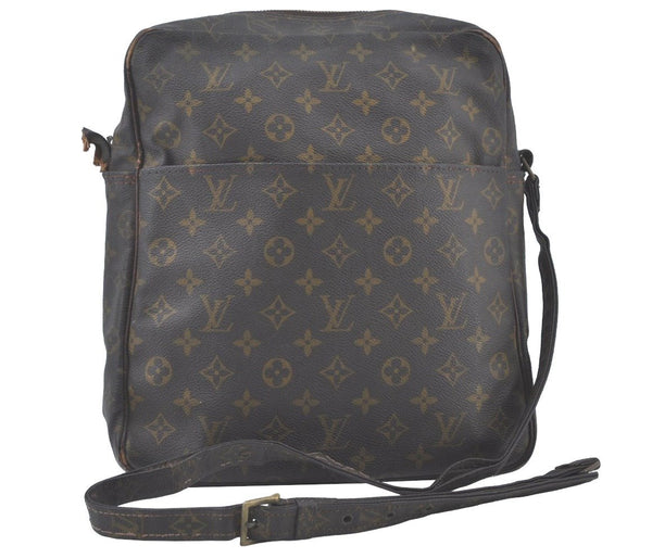 Authentic Louis Vuitton Monogram Marceau Shoulder Cross Bag M40264 LV Junk K8163