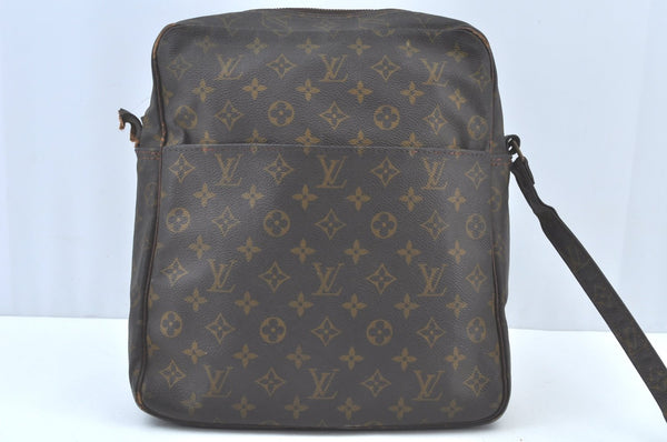 Authentic Louis Vuitton Monogram Marceau Shoulder Cross Bag M40264 LV Junk K8163