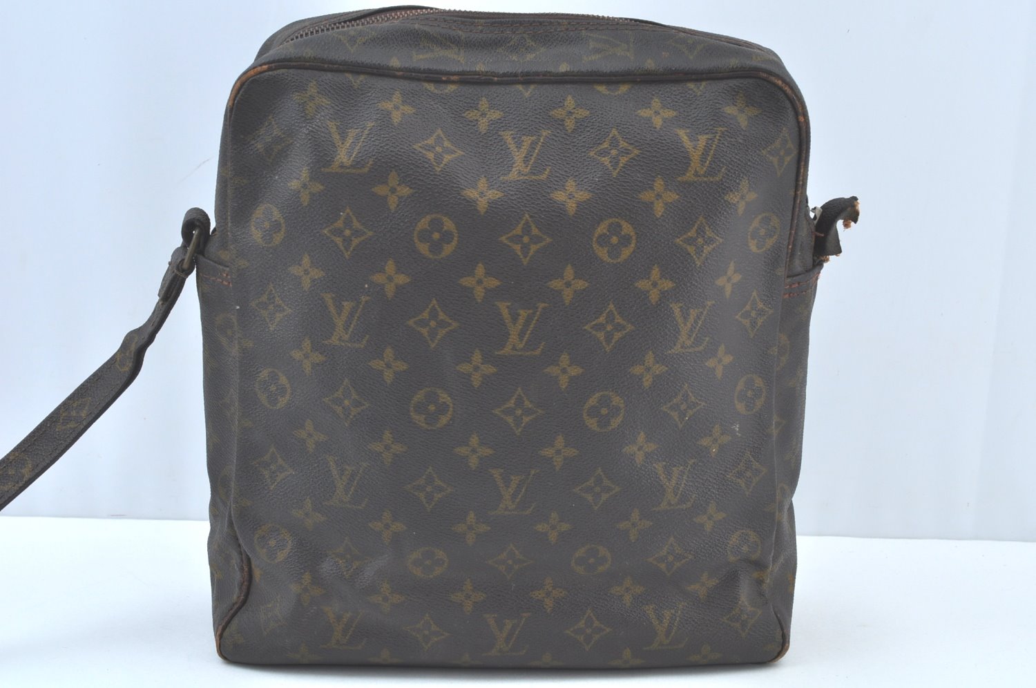 Authentic Louis Vuitton Monogram Marceau Shoulder Cross Bag M40264 LV Junk K8163