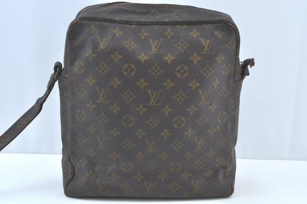 Authentic Louis Vuitton Monogram Marceau Shoulder Cross Bag M40264 LV Junk K8163
