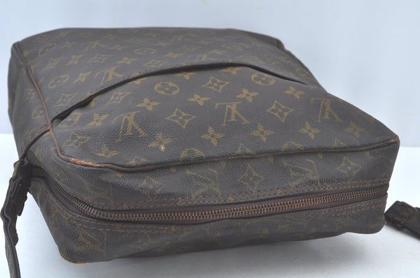 Authentic Louis Vuitton Monogram Marceau Shoulder Cross Bag M40264 LV Junk K8163