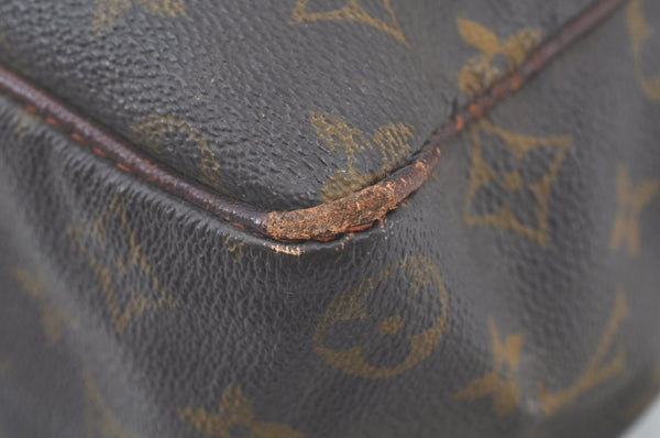 Authentic Louis Vuitton Monogram Marceau Shoulder Cross Bag M40264 LV Junk K8163