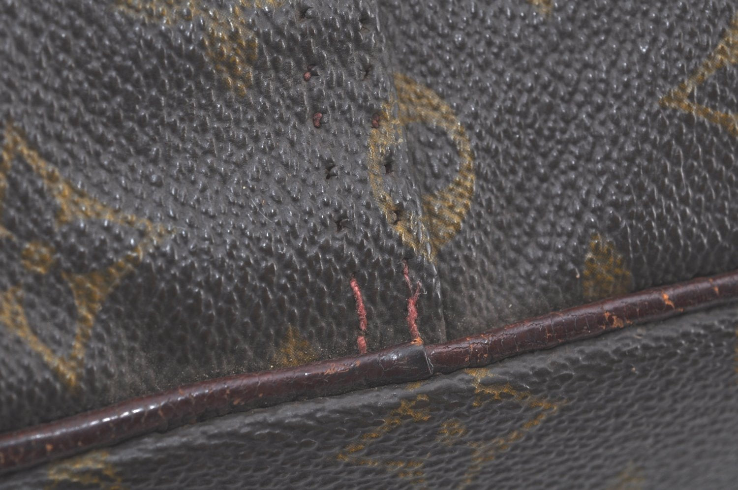 Authentic Louis Vuitton Monogram Marceau Shoulder Cross Bag M40264 LV Junk K8163