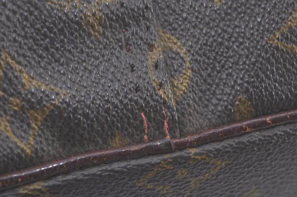 Authentic Louis Vuitton Monogram Marceau Shoulder Cross Bag M40264 LV Junk K8163