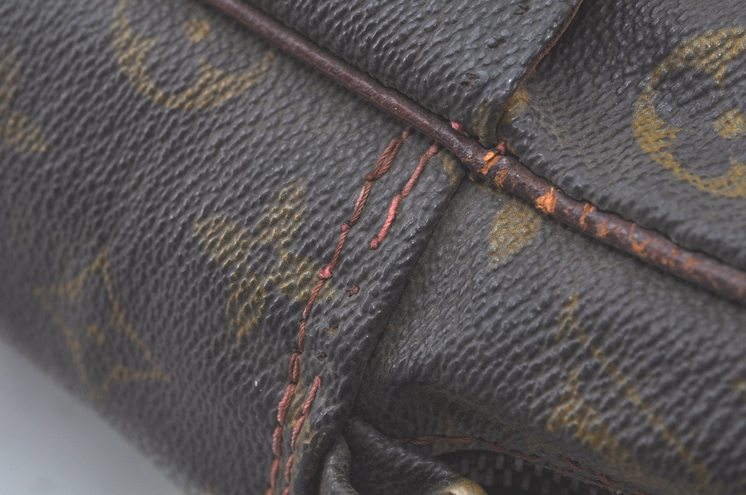 Authentic Louis Vuitton Monogram Marceau Shoulder Cross Bag M40264 LV Junk K8163