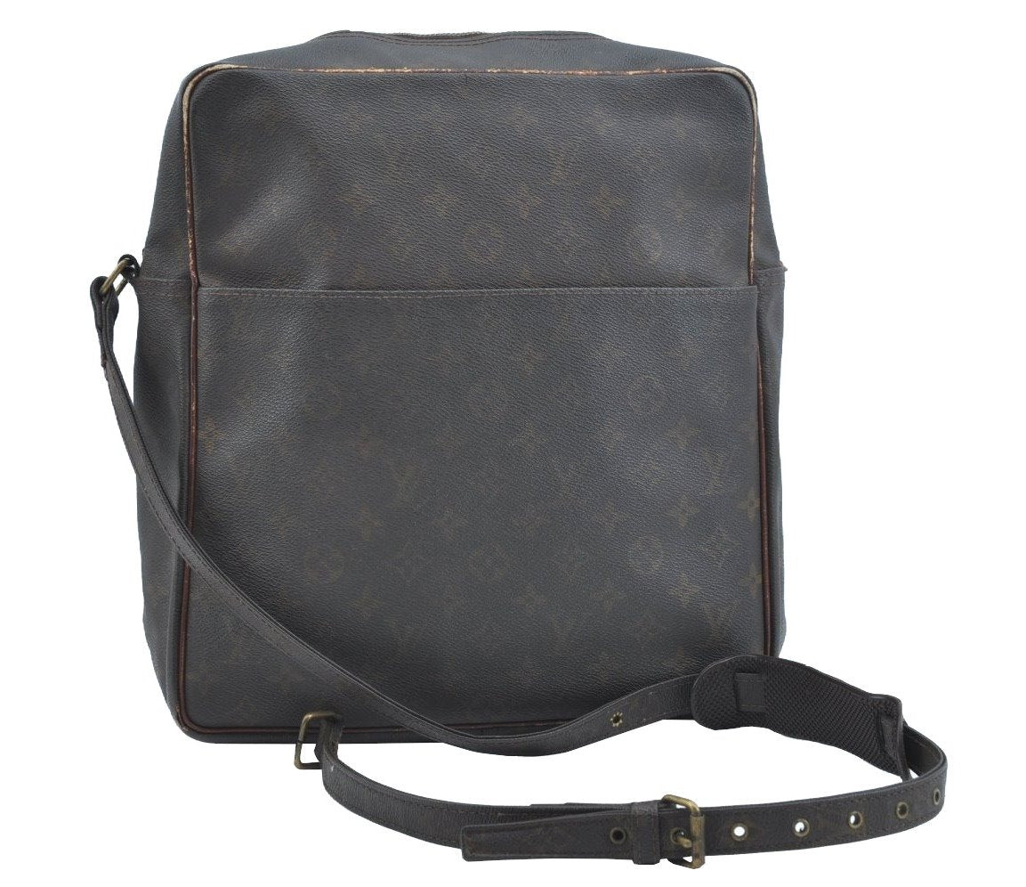 Authentic Louis Vuitton Monogram Marceau Shoulder Cross Bag Old Model Junk K8165