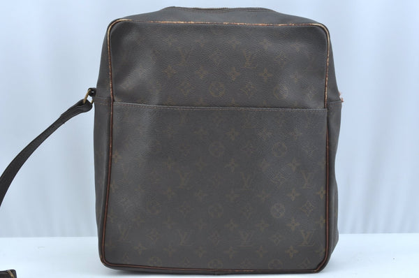 Authentic Louis Vuitton Monogram Marceau Shoulder Cross Bag Old Model Junk K8165