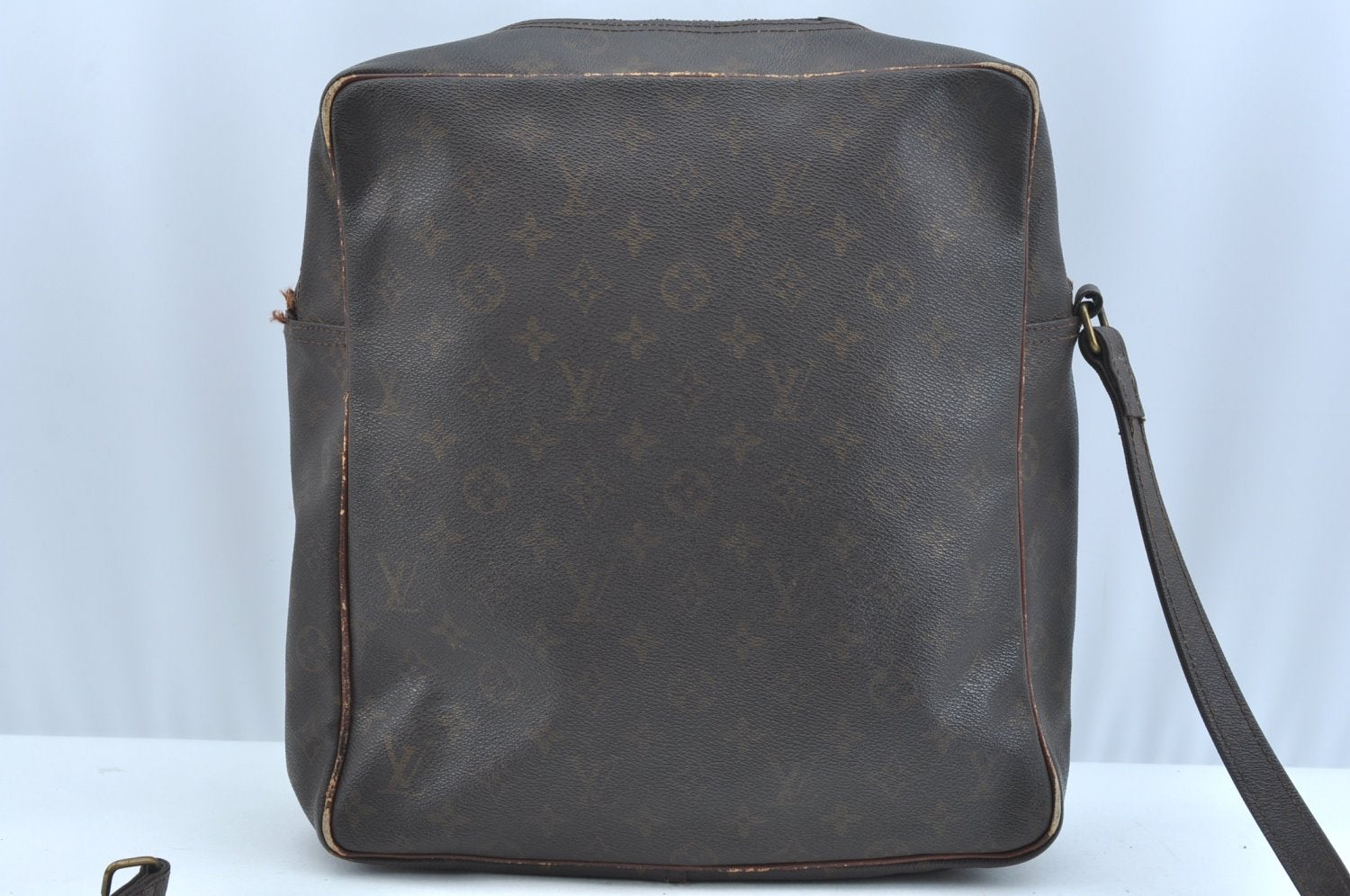 Authentic Louis Vuitton Monogram Marceau Shoulder Cross Bag Old Model Junk K8165