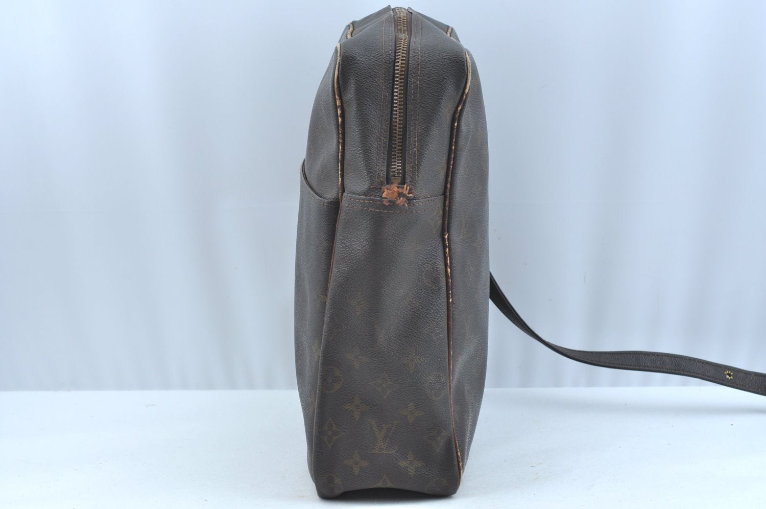 Authentic Louis Vuitton Monogram Marceau Shoulder Cross Bag Old Model Junk K8165