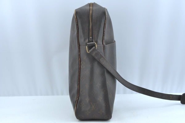 Authentic Louis Vuitton Monogram Marceau Shoulder Cross Bag Old Model Junk K8165