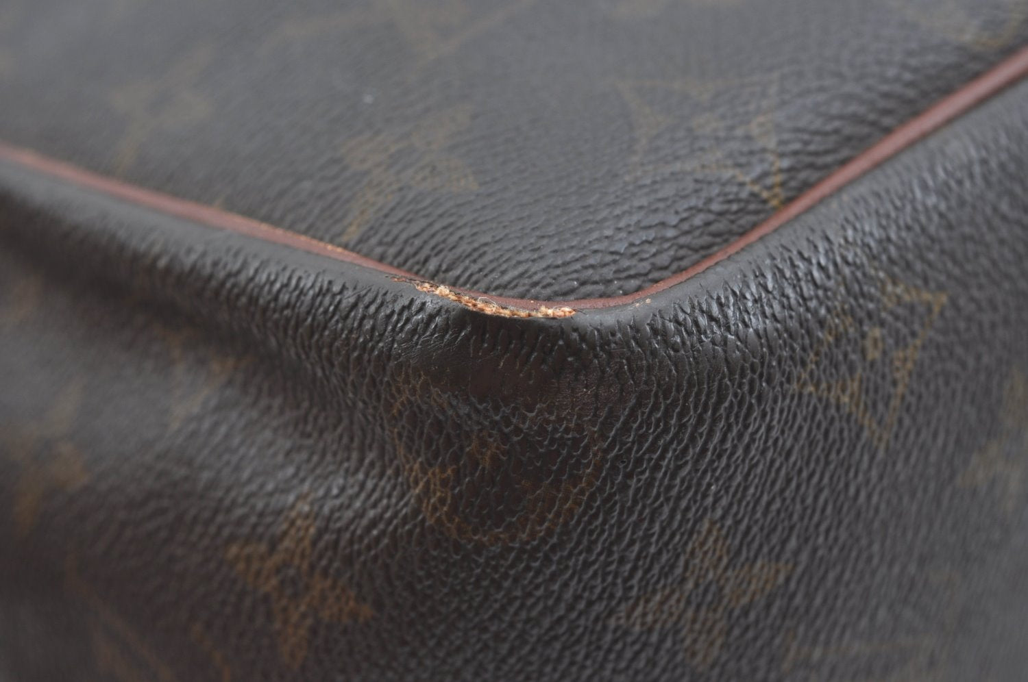 Authentic Louis Vuitton Monogram Marceau Shoulder Cross Bag Old Model Junk K8165