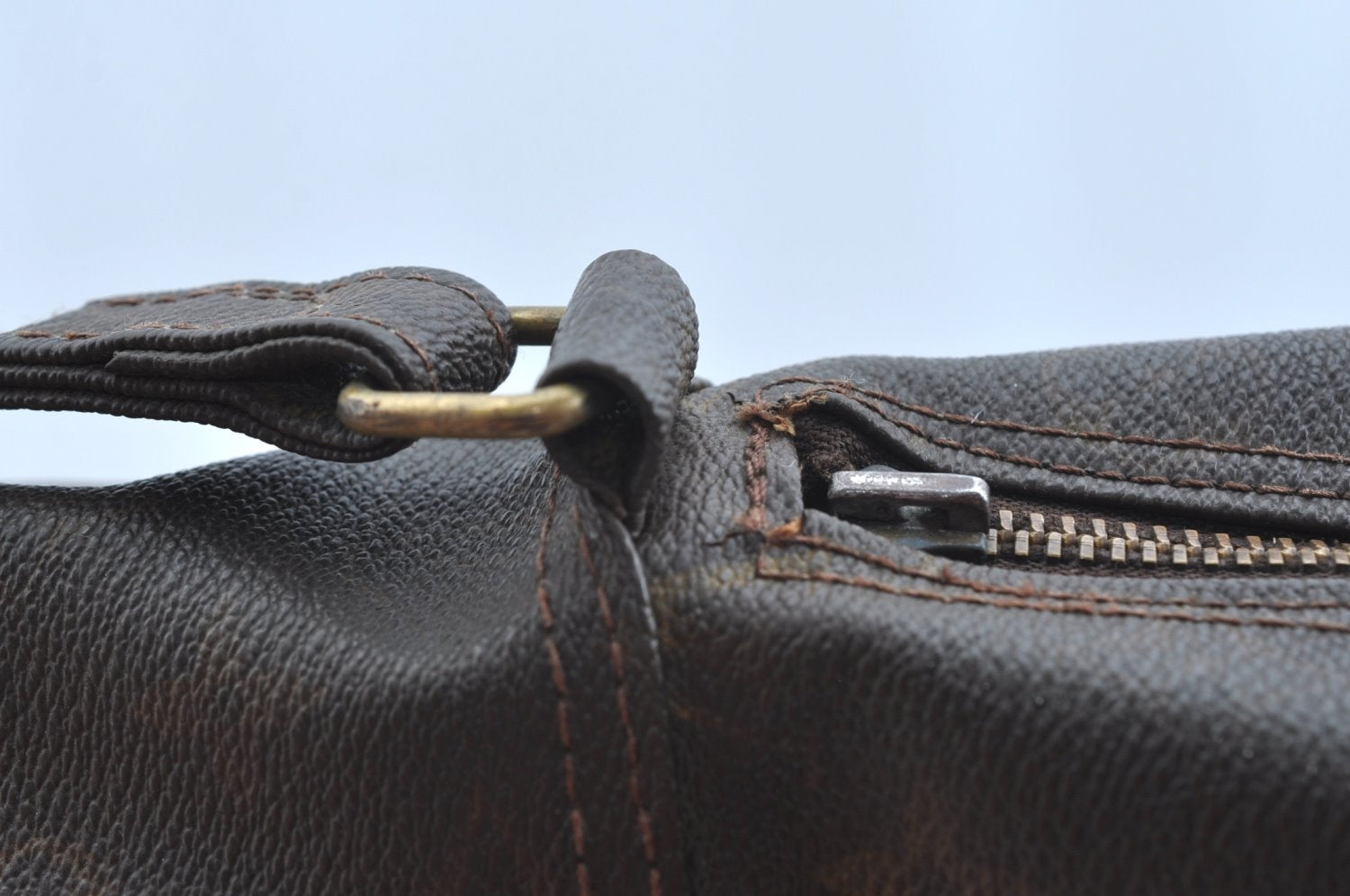 Authentic Louis Vuitton Monogram Marceau Shoulder Cross Bag Old Model Junk K8165