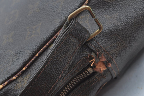 Authentic Louis Vuitton Monogram Marceau Shoulder Cross Bag Old Model Junk K8165