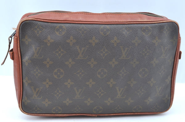 Auth Louis Vuitton Monogram Sac Bandouliere 30 Clutch Bag Old Model Junk K8166