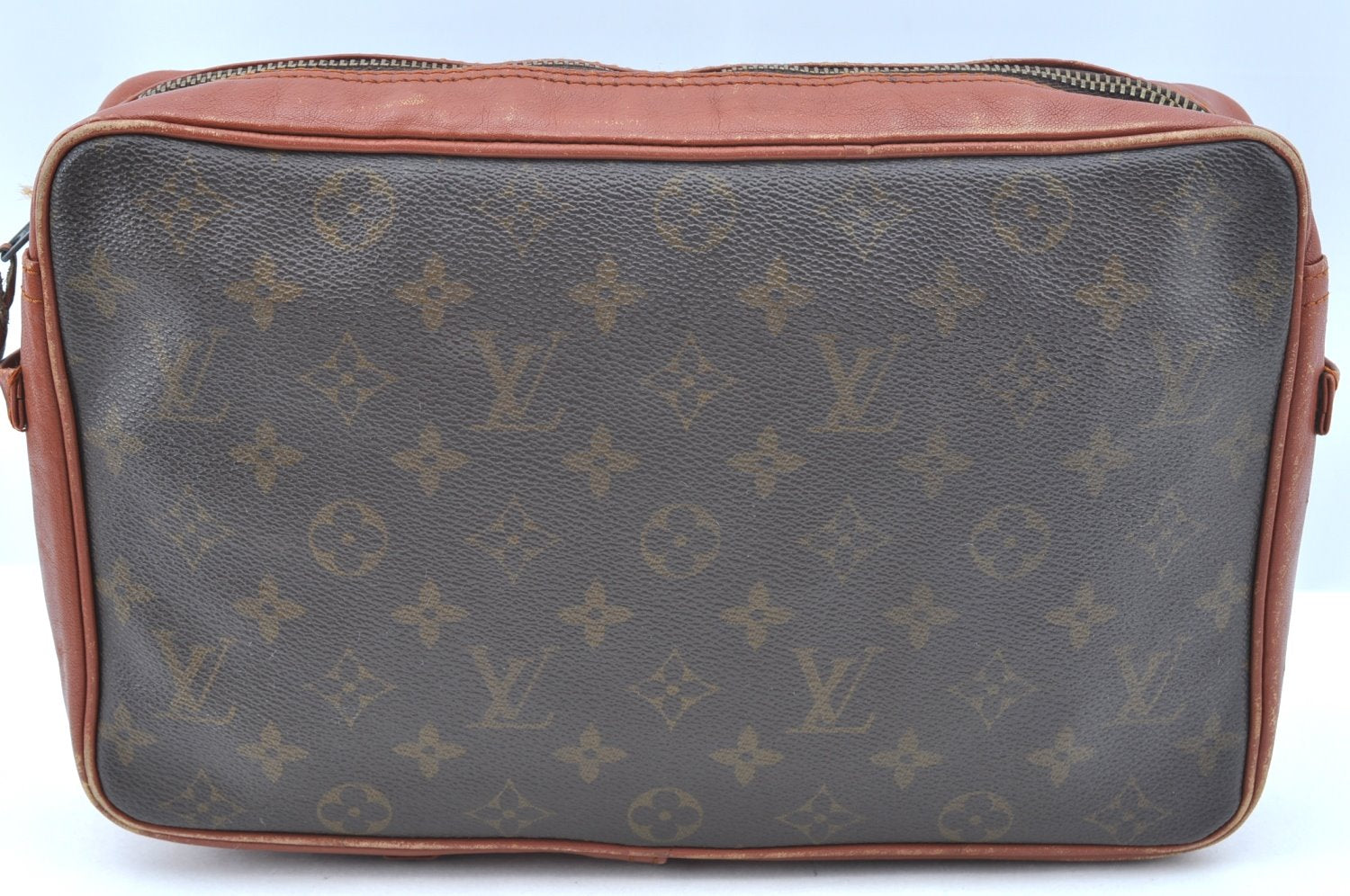 Auth Louis Vuitton Monogram Sac Bandouliere 30 Clutch Bag Old Model Junk K8166