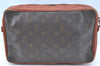 Auth Louis Vuitton Monogram Sac Bandouliere 30 Clutch Bag Old Model Junk K8166