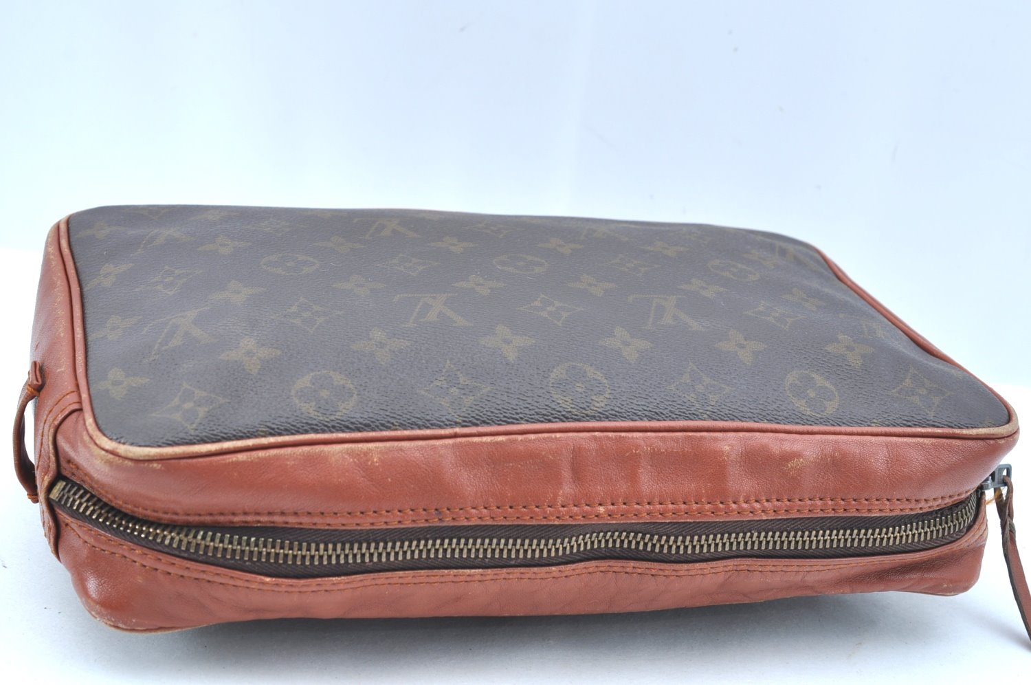Auth Louis Vuitton Monogram Sac Bandouliere 30 Clutch Bag Old Model Junk K8166