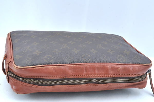 Auth Louis Vuitton Monogram Sac Bandouliere 30 Clutch Bag Old Model Junk K8166