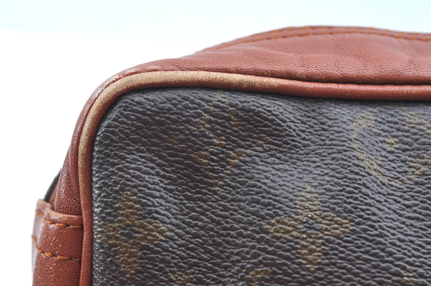 Auth Louis Vuitton Monogram Sac Bandouliere 30 Clutch Bag Old Model Junk K8166